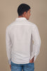 BLUEBIRD MEN'S WHITE KNITTED PLAIN SHIRT