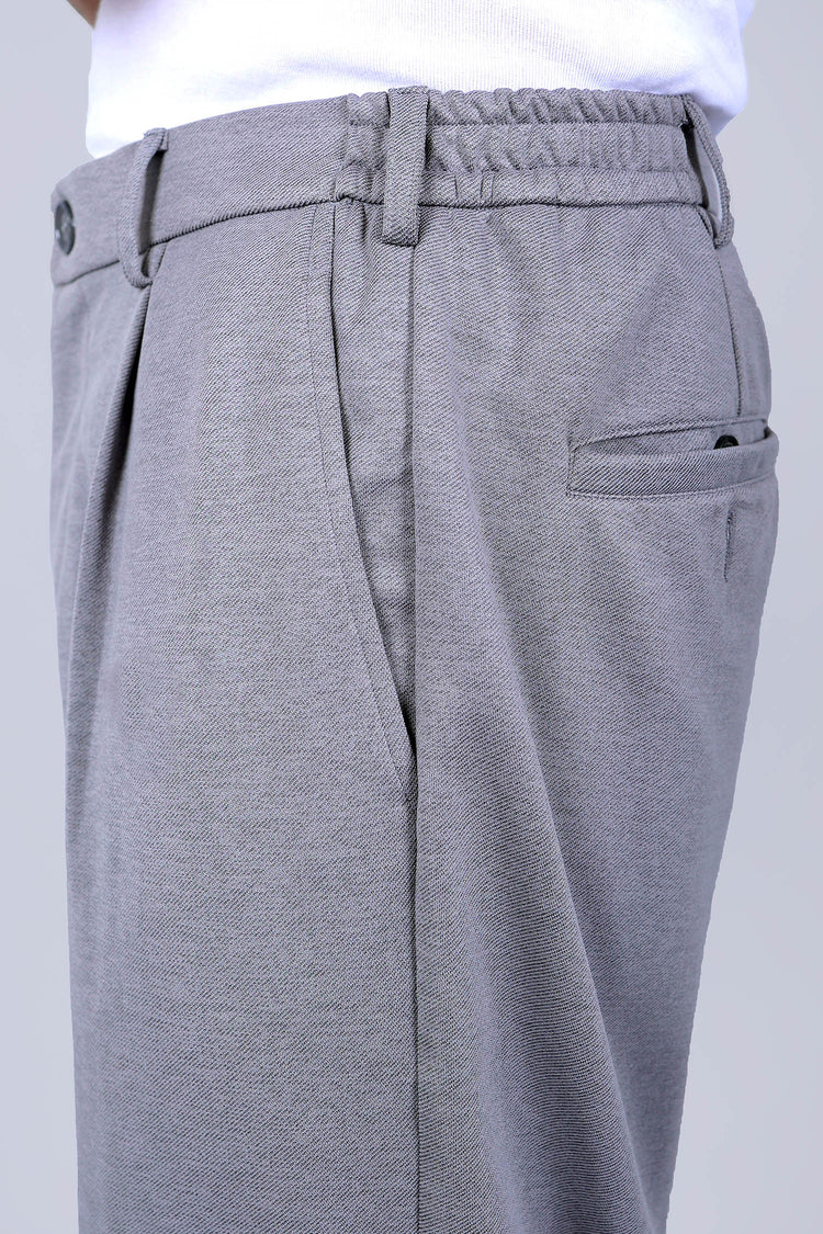 Bluebird Korean Pleated Pant Grey Color