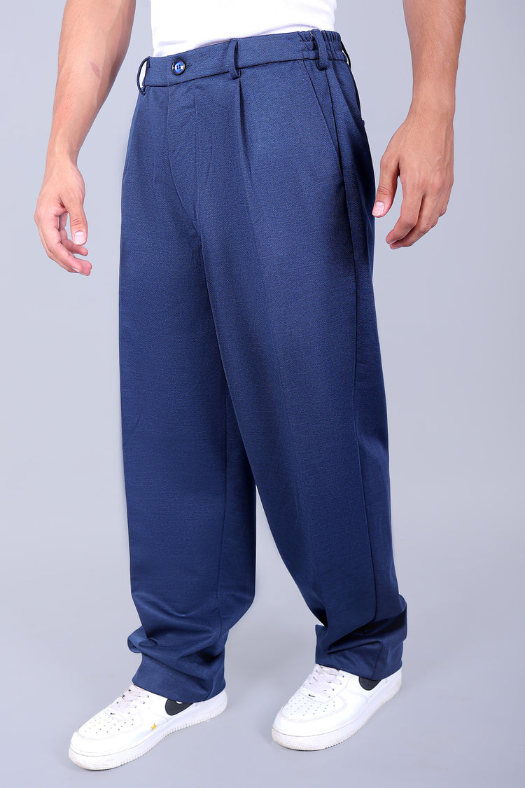 Bluebird Korean Pleated Pant Blue Color