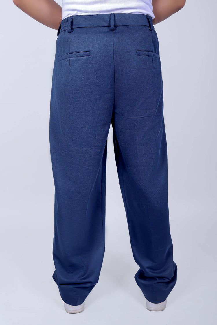 Bluebird Korean Pleated Pant Blue Color