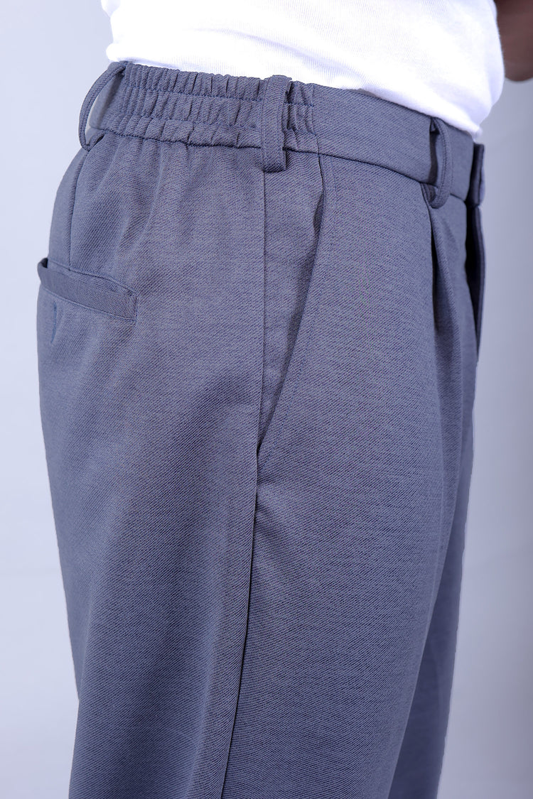 Bluebird Korean Pleated Pant Grey Color