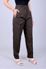 Bluebird Women's High-Waist Brown Trouser