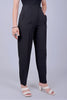 Bluebird Women's High-Waist Black Trouser