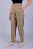 Bluebird Women's High-Waist Light Brown Trouser