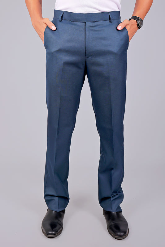 Bluebird Tailored Fit Marengo Blue Trouser