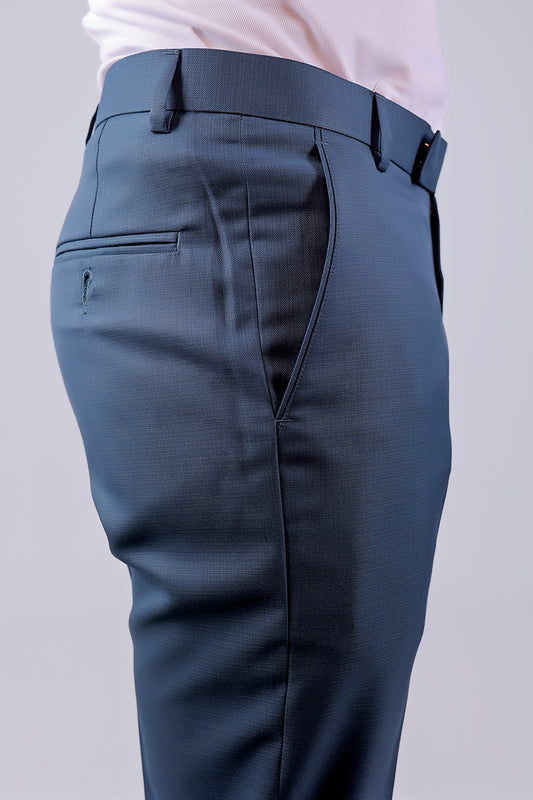 Bluebird Tailored Fit Marengo Blue Trouser