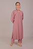 Bluesaanchi Women's Rosewater Kurti With Trouser Pajama Set