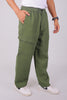 Bluebird Men's Cotton Cargo Pant Loose Fit Green