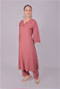 Bluesaanchi Women's Mauve Kurti Pajama Set