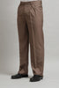 Premium Classic Taupe Pleated Trouser
