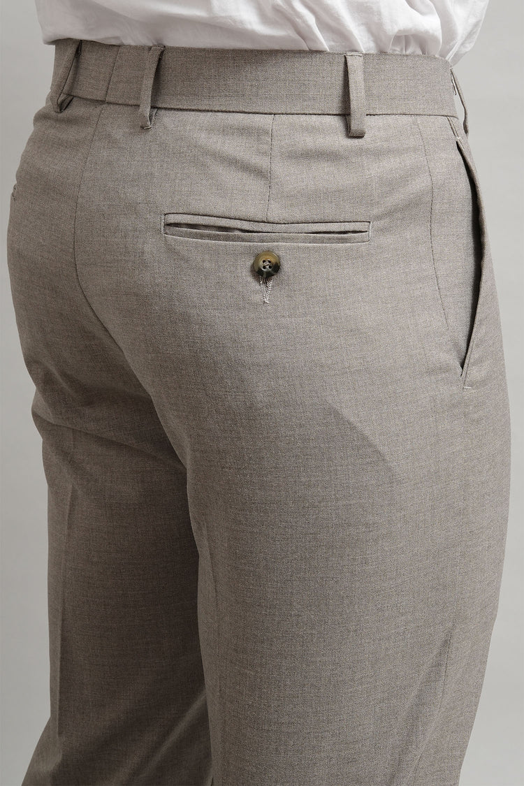 Bluebird Men's Stone Grey Lycra Trouser