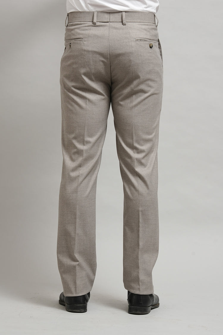 Bluebird Men's Stone Grey Lycra Trouser