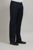 Midnight Blue Classic Pleated Trouser