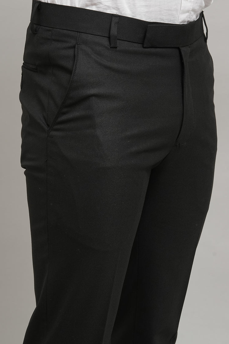 Bluebird Men's Black Lycra Trouser