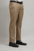 Bluebird Men's Camel Brown Jute Trouser