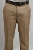 Bluebird Men's Camel Brown Jute Trouser