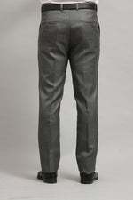 Bluebird Men's Charcoal Dark Grey Jute Trouser