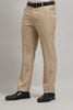 Bluebird Men's Jute Beige Textured Trouser