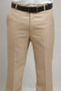 Bluebird Men's Jute Beige Textured Trouser
