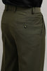 Premium Olive Green Pleated Trousers