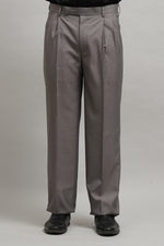 Ashstone Premium Grey Pleated Trouser
