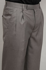 Ashstone Premium Grey Pleated Trouser