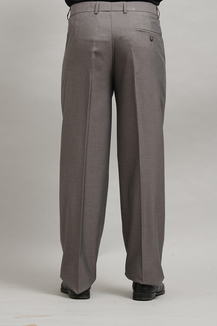 Ashstone Premium Grey Pleated Trouser