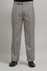 Premium Frost Grey Pleated Trousers