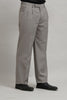 Premium Frost Grey Pleated Trousers