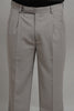 Premium Frost Grey Pleated Trousers