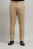 Bluebird Men's Beige Sand Lycra Trouser