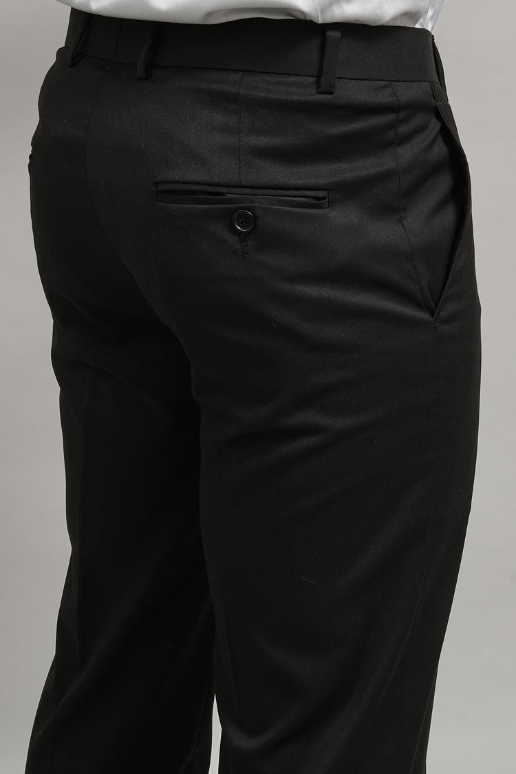 Bluebird Men's Black Street Lycra Trouser