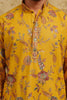 Marigold Meadow All-Over Multicolor Thread-Embroidered Kurta