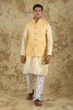 Bluesaanchi Yellow Waistcoat set