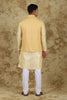 Bluesaanchi Yellow Waistcoat set