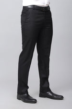 Bluebird Men's Classic Black Power Formal Trousers