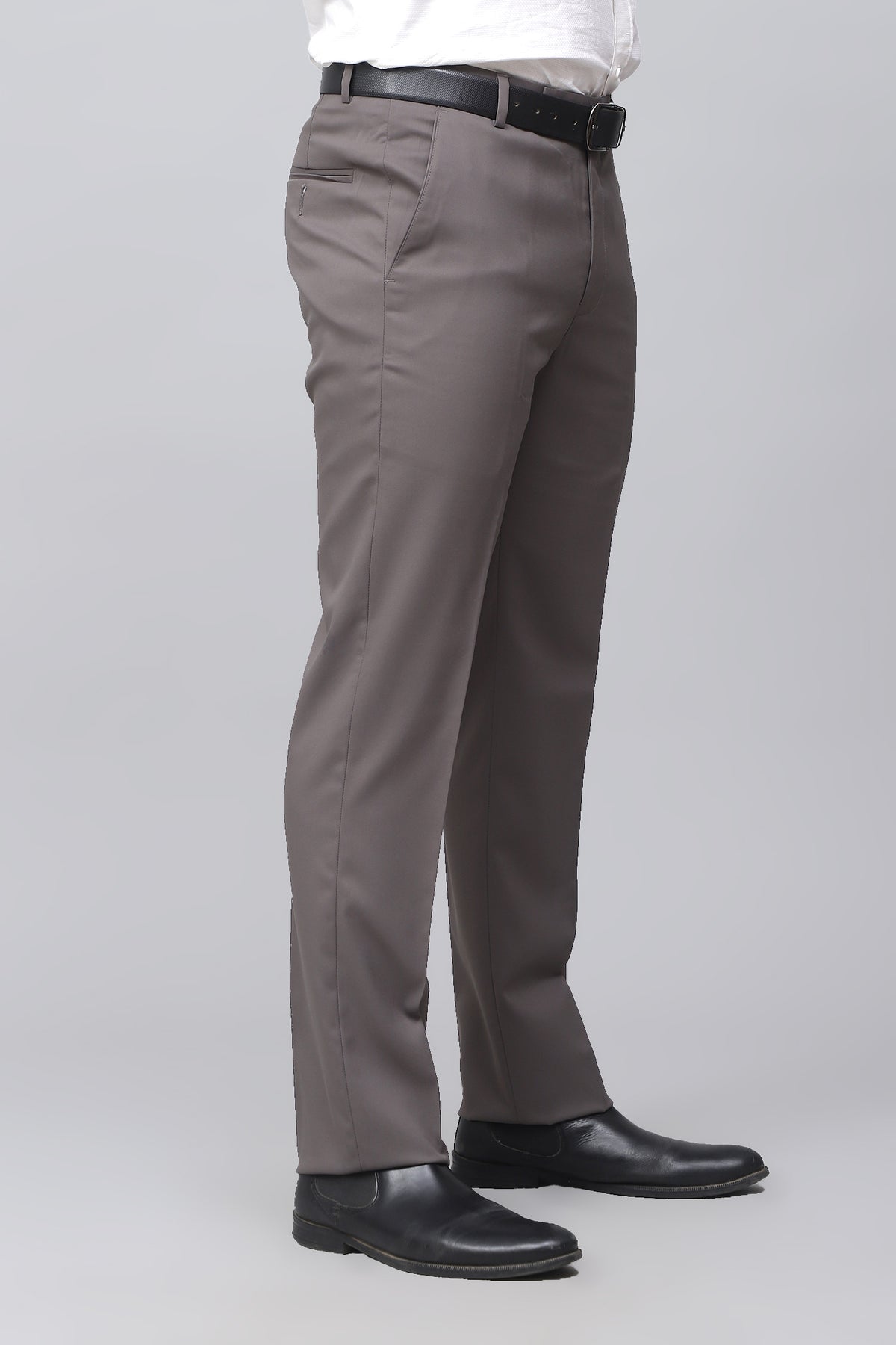 Bluebird Men's Elite Dark Truffle Formal Trousers
