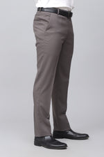 Bluebird Men's Elite Dark Truffle Formal Trousers