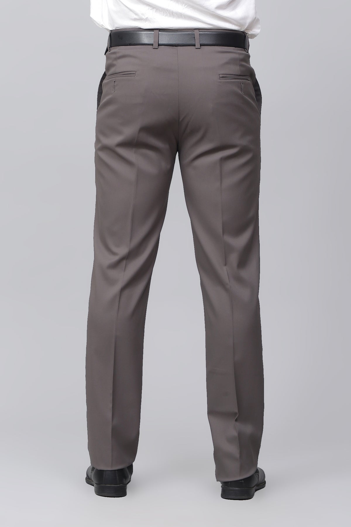 Bluebird Men's Elite Dark Truffle Formal Trousers