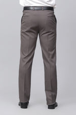 Bluebird Men's Elite Dark Truffle Formal Trousers