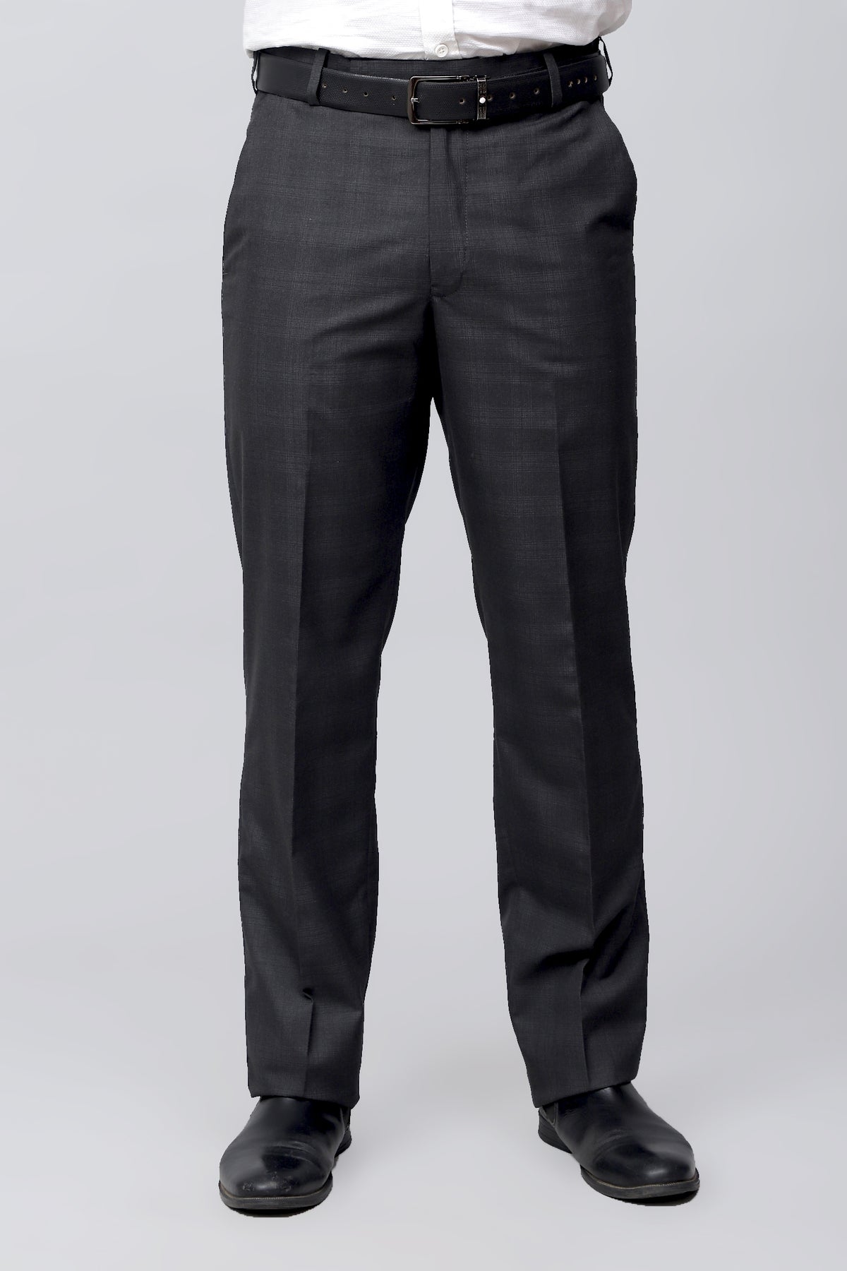 Bluebird Men's Urban Charcoal Grey Stretch Band Trousers