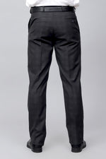 Bluebird Men's Urban Charcoal Grey Stretch Band Trousers