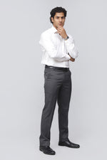 Bluebird Men's Sophisticated Anchor Grey Formal Trousers