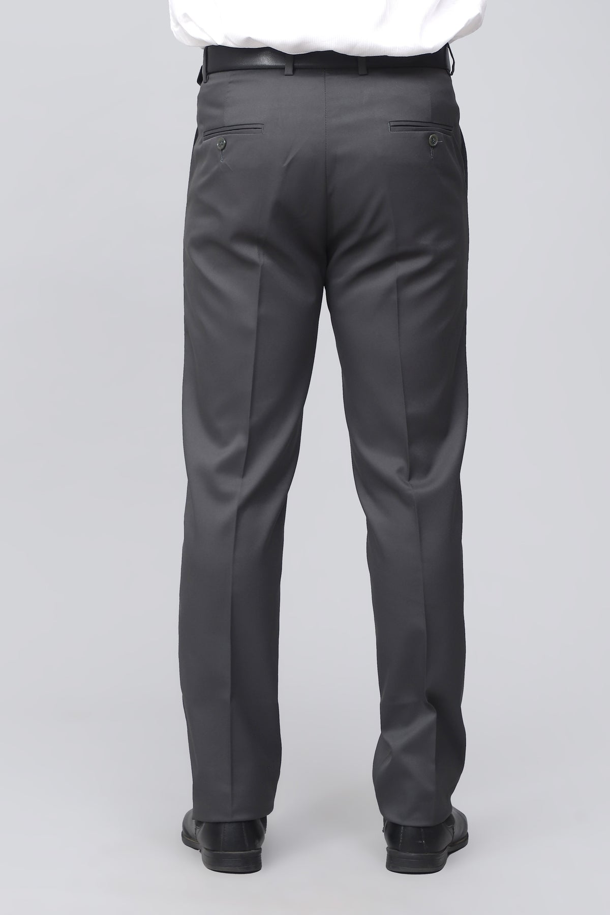 Bluebird Men's Sophisticated Anchor Grey Formal Trousers