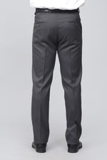 Bluebird Men's Sophisticated Anchor Grey Formal Trousers