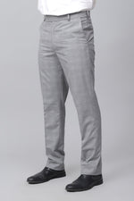 Bluebird Men's Classy Pewter Grey Stretch Band Trousers