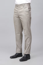 Bluebird Men's Dynamic Thunder Grey Stretch Band Trousers