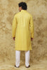 Bluesaanchi Men's Checkered Cotton Kurta Set | Summer Traditional Look