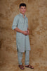 Bluesaanchi Green Pathani Kurta with Trouser Pant