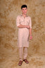 Bluesaanchi Beige Pathani Kurta with Trouser Pant